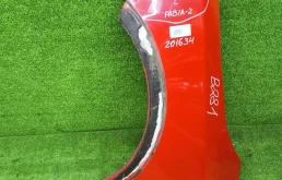 Крыло SKODA FABIA 2, ROOMSTER 2007- переднее левое красное б/у FABIA 2(2007-2015);ROOMSTER(2007-2015)