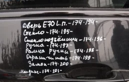 Рамка ручки BMW X5 E70 (2006—2010)