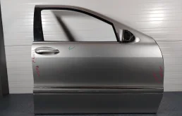 ДВЕРЬ MERCEDES-BENZ S-CLASS A2207200205 ПЕРЕДНЯЯ ПРАВАЯ  серебро FA1032