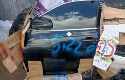 Дверь Toyota Highlander 3 2013-2018 670020E100 U50 U55, передняя левая