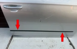 Молдинг двери средний передний правый Volkswagen Passat B6 (2005—2010)