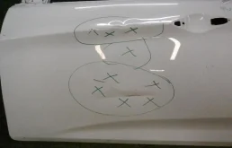 Дверь передняя левая для Hyundai Solaris 2016 года на фотографиях