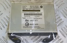 Блок управления магнитолой Toyota Land Cruiser Prado 150 (2009-2023) 2012 861A048030 2.7 I 2TRFE