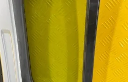 Стекло двери задней левой (форточка) Nissan Navara (D40) 2004-2015 2013 43R004524 ПИКАП 2.5 D YD25DDTI