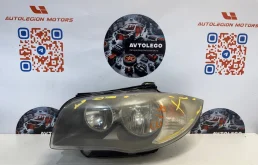 Фара левая BMW 116D 2010 63117249651 E87 N47, передняя левая