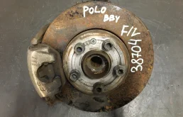 СТУПИЦА В СБОРЕ Volkswagen Polo 2001-2005 6Q0407255AC 4 BBY, передняя левая