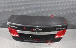 Крышка багажника Chevrolet Cruze 2011 95950847 J300 F16D3, задняя