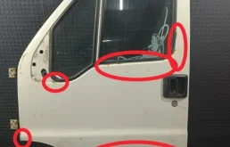 Дверь FIAT Ducato 2012 1331440080 244 F1AE0481C, передняя левая