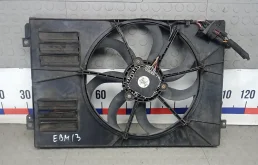 Вентилятор радиатора 1K0959455FB,  1K0121205AC SKODA YETI 1 (2010-2018) 2015 1.6 TDI КПП 5ст.