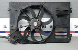 Вентилятор радиатора 1K0959455FD, 1K0959455FB, 1K0121205AC SKODA SUPERB 2 (2009-2012) 2013 1.6 TDI КПП 6ст.