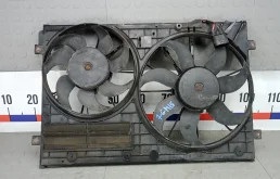 Вентилятор радиатора 1K0959455DT, 1K0959455ET, 1K0121205AD VOLKSWAGEN PASSAT B6 (2005-2009) 2008 2.0 TDi PD КПП 6ст.