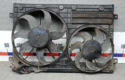 Вентилятор радиатора 1K0121207AT VOLKSWAGEN PASSAT B6 (2005-2009) 2008 2.0 TDi PD КПП 6ст.