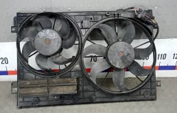 Вентилятор радиатора 1K0959455DL, 1K0959455ET, 1K0121205AD VOLKSWAGEN PASSAT B6 (2005-2009) 2008 2.0 TDI КПП 6ст.