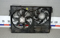 Вентилятор радиатора 1K0959455DL, 1K0959455ET, 1K0121205AD VOLKSWAGEN PASSAT B6 (2005-2009) 2007 2.0 TDI КПП 5ст.