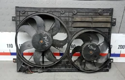 Вентилятор радиатора 1K0959455FF,  1K0959455CT,  1K0121205AD SKODA YETI 1 (2009-2013) 2012 2.0 D TDI