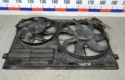 Вентилятор радиатора 1K0959455FR, 1K0959455ET, 1K0121205AD VOLKSWAGEN TIGUAN 1 (2007-2011) 2010 2.0 D TDI CR