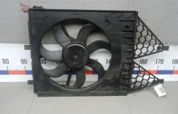 Вентилятор радиатора 6R0959455E, 6R0121207Q SKODA FABIA 3 (2014-2024) 2015 1.4 TDI