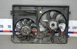 Вентилятор радиатора 1K0121205AD,  1K0959455FF, 1K0959455CT VOLKSWAGEN GOLF 6 (2008-2012) 2011 2.0 D TDI CR