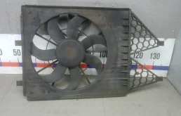 Вентилятор радиатора 6R0959455E,  6R0121207A SKODA RAPID (2012-0000) 2014 1.6 TDi