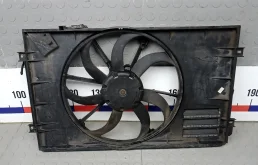 Вентилятор радиатора 1K0959455EF SEAT LEON 2 (2005-2007) 2009 1.9 TDi PD КПП 5ст.
