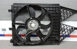 Вентилятор радиатора 6R0959455E,  6R0121207Q SKODA RAPID (2012-2018) 2014 1.2 TSI