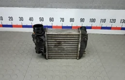 Радиатор интеркулера 4F0145805AF,  038906051B AUDI A6 C6 (2004-2007) 2006 3.0 TDi АКПП