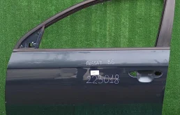 Дверь VOLKSWAGEN PASSAT B6 2005- передняя левая синяя б/у PASSAT B6(2005-2010)