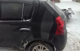 Крыло Renault Sandero 2011 6001550846 1.6 K4M, заднее левое