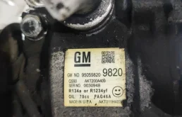 Компрессор кондиционера Chevrolet Aveo 2011 95059820 T300 1.3 CRDI