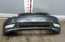 Бампер передний 5JA807221 SKODA RAPID (2012-2017) 2014 1.6 TDi АКПП