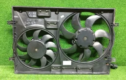 Диффузор с 2-мя Вентиляторами AUDI A3, SKODA OCTAVIA A7, VOLKSWAGEN GOLF 7, PASSAT B8 2,0 2013-  б/у A3(2013-;OCTAVIA A7(2013-;GOLF 7(2013-;PASSAT B8(2015-