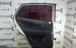 Дверь задняя левая Б/У потертости царапины небольшие вмятины