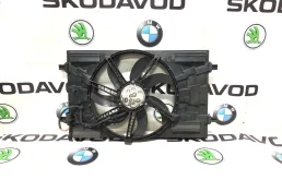 Вентилятор охлаждения радиатора Skoda Octavia 2015 5Q0121203CN A7 (5E) 2.0 CRMB