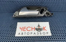 Ручка двери внутренняя левая Audi Q7 4L рестайлинг 2009 4L0837019 BAR, передняя левая
