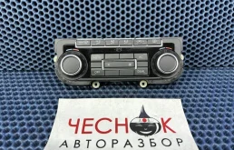 Блок управления климатической установкой Volkswagen Tiguan I рестайлинг 2011 5K0907044ER CCZD