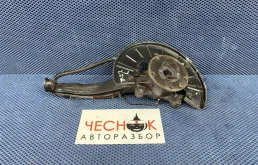 Кулак поворотный Volkswagen Touareg 1 2004 7L0407257A AXQ, передний левый