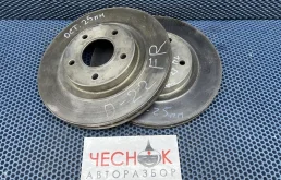 Диск тормозной Dodge Caliber/Compass/Patriot Dodge Caliber 1 2007 5105514AA ECN