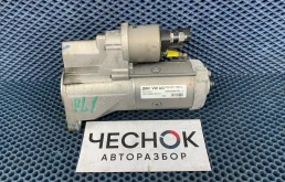 Стартер Volkswagen Touareg II рестайлинг 2015 012911023L FL CGRA