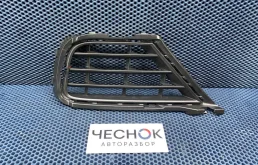 Решетка бампера левая Volkswagen Touareg 2 2015 7P6853665B CGRA