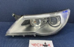 Фара левая Volkswagen Tiguan 1 2009 5N2941039H CAWA, передняя левая