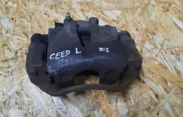 Суппорт тормозной KIA CEED 2007 581101H000 ED G4FC, передний левый