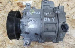Компрессор кондиционера SKODA FABIA 2007-2015 1K0820803N 5J2 BZG