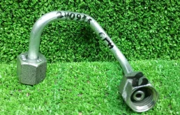 Трубка топливная напорная AUDI A3, SKODA OCTAVIA 1Z, VOLKSWAGEN GOLF 5+/6, JETTA 5, PASSAT B6/B7, CADDY, TOURAN 2,0 CFH 2011- 2 цилиндр б/у A1(2011-2014);OCTAVIA 1Z(2004-2012);GOLF 5(2004-2009);PASSAT B6(2005-2010)