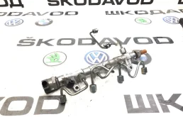 Топливная рампа Skoda Yeti 2013 03L130089P 5L 2.0 CFHC