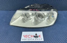 Фара левая Volkswagen Touareg 1 2004 7L6941017BM AXQ, передняя левая