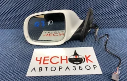 Зеркало заднего вида Audi Q7 4L рестайлинг 2012 4L2857409CE 4L CJTC, переднее левое