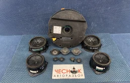 Комплект акустики BOSE сабвуфер Audi Q7 4L рестайлинг 2012 4L0035382B 4L CJTC
