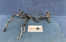 Трубопровод системы охлаждения с клапаном Volkswagen Touareg 2 2012 7P0121156B CGEA