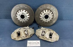 Диски тормозные передние комплект Audi Q7 2016 4M0615301AS 4M CREC