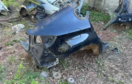Крыло BMW X6 2008 41217182716 E71 N63 B44 A, заднее правое